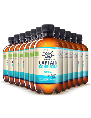 Pack 12 Uds Natural Original Bio 400 ml Captain - Calidad Bio