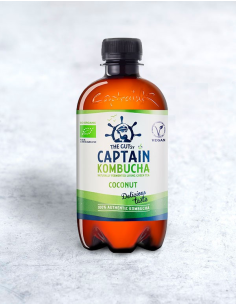 Pack 12 Uds. Leche de Coco Bio 400 ml Captain - Natural