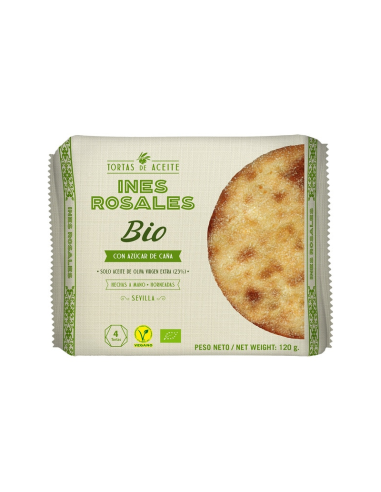 Pack 14 Uds. Torta De Aceite Y Anís 4/U Bio 120 g  de Ines Rosales