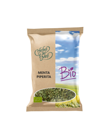 Pack 6 Uds. Menta Piperita (Hojas) Bio 25 g  de Herbes Del Moli