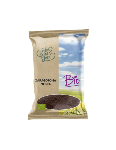 Pack 6 Zaragatona Negra Bio 80g Herbes Del Moli Natural