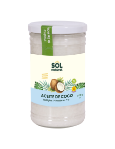 Pack 6 Aceite de Coco Virgen Extra Bio 1L Solnatural