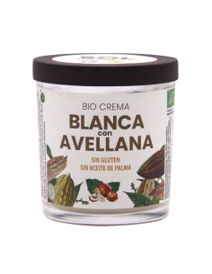 Pack 6 Crema Blanca con Avellana Bio 200g Solnatural