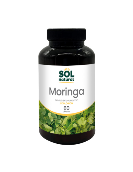 Pack 6 Uds. Moringa 60 Cápsulas Bio 30 g  de Solnatural
