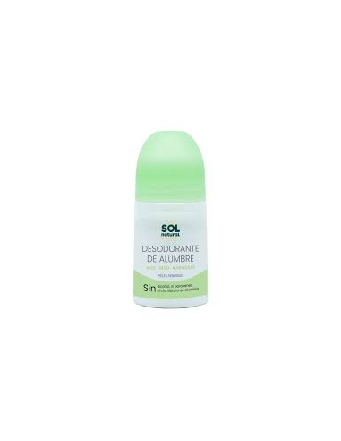 Pack 12 Uds. Desodorante Líquido De Alumbre Aloe Y Neem 75 ml  de Solnatural