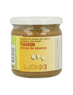 Pack 6 Tahín Bio 330 g Monki | Sabor Natural y Saludable