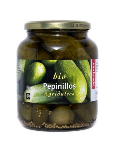 Pack 6 Pepinillos Agridulces Bio 680 g Machandel Grande