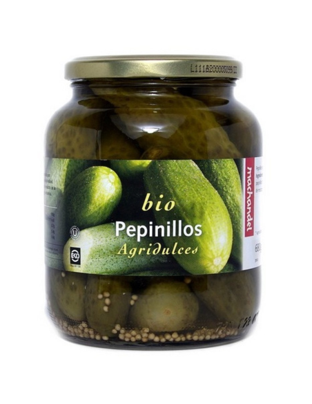 Pack 6 Pepinillos Agridulces Bio 680 g Machandel Grande