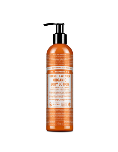Locion Corporal Naranja-Lavanda de Dr Bronners