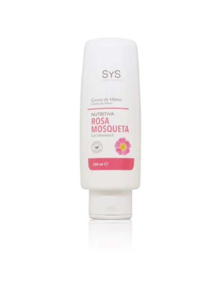 Crema Manos y Uñas Rosa Mosqueta Sys 150 ml - Hidratación Total