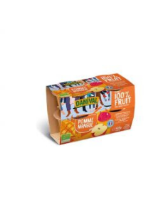 Pack 4 Purés Bio de Manzana y Mango Danival 400 g