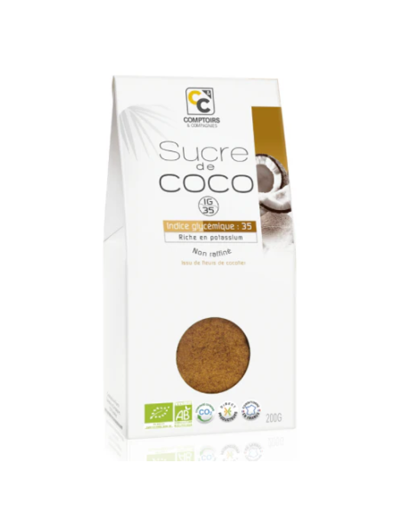 Azúcar de Coco Ecológico 200g - Comptoirs & Compagnies