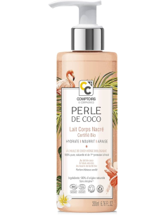 Leche Corporal Nacarada Perle De Coco 200ml Certificada Eco