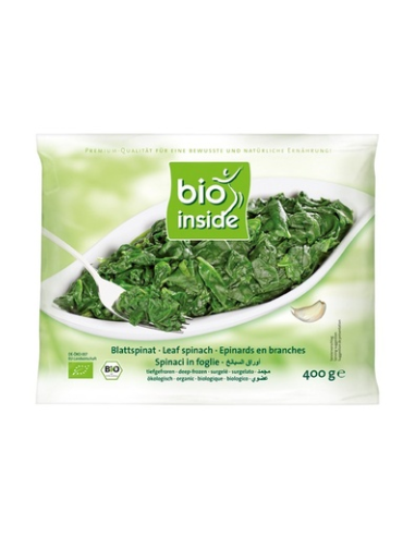 Espinacas Bio en Hoja 400 g | Bio Inside Natural y Fresco