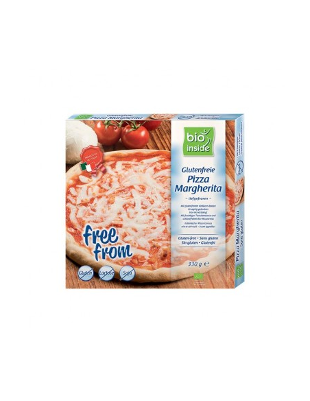 Pizza Margarita Sin Gluten Bio 330g | Bio Inside Natural