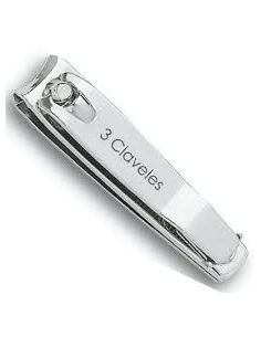 3 Claveles Corta Unas Con Lima 6 Cm de 3 Claveles**