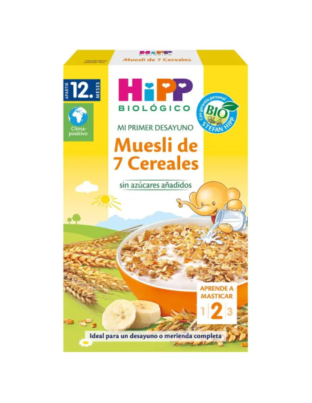 Pack 6 Uds. Muesli De 7 Cereales Bio 200 g  de Hipp
