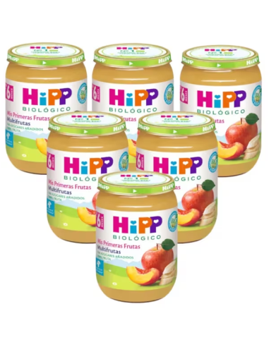 Pack 6 Uds. Tarrito Multifrutas Bio 190 g  de Hipp