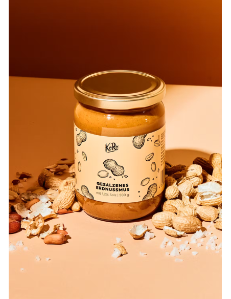 Crema de Cacahuete Salado Dr. Goerg 500 g – Sabor Único