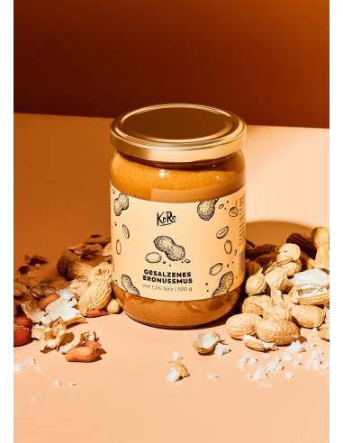 Crema de Cacahuete Salado Dr. Goerg 20g – Sabor Natural