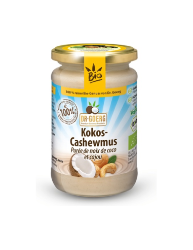 Crema de Coco y Anacardos Dr. Goerg 500 g – Natural y Saludable