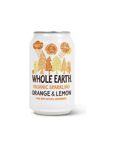 Refresco Bio Naranja y Limón Whole Earth 330 ml Natural