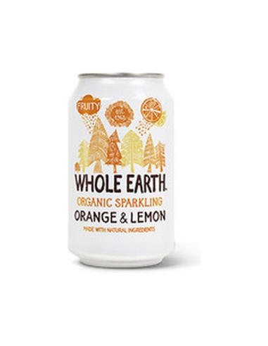 Refresco De Naranja Y Limon Bio, 330 Ml de Whole Earth