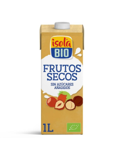 Bebida Vegetal Bio de Frutos Secos Isola Bio 1L Natural