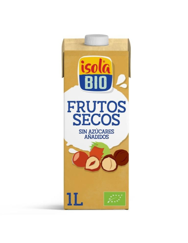 Bebida Vegetal Bio de Frutos Secos Isola Bio 1L Natural
