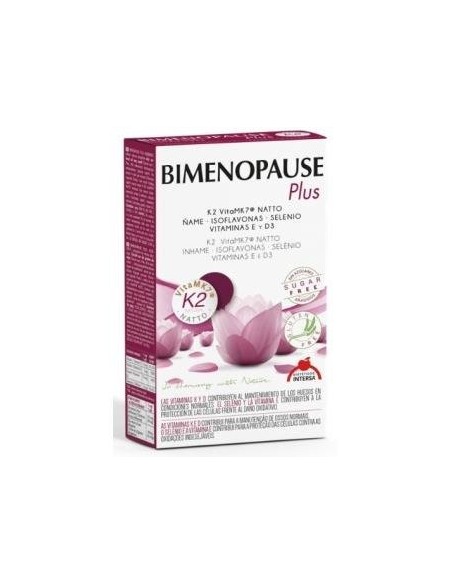 Bimenopause Plus K2 60 capsulas de Intersa