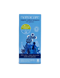 Pack 12 Tampón Regular con Aplicador Natracare 16/u