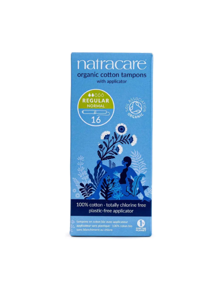 Pack 12 Uds. Tampón Regular Con Aplicador 16/u  de Natracare