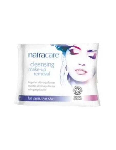 Pack 14 Toallitas Desmaquillantes Natracare 20 unidades