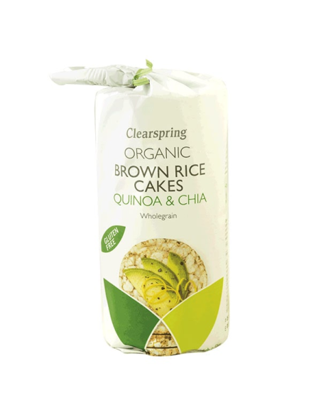 Tortas De Arroz Integral Quinoa Y Chia 120 G de Natursoy