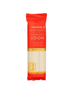 Udon de trigo y arroz integral: sabor natural y saludable