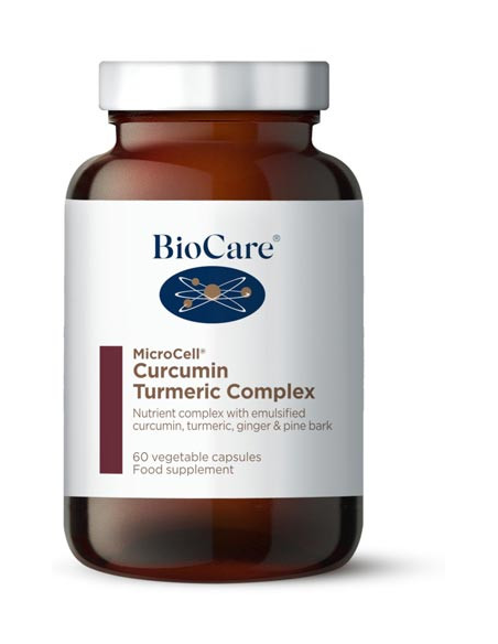 Microcell® Curcumin Turmeric Complex 60 Cápsulas Vegetales de Vbyotics