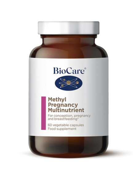 Methyl Pregnancy Multinutrient 60 Cápsulas Vegetales de Vbyotics