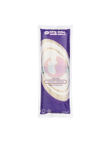 Pasta De Arroz Thai Sin Gluten Bio, 250 G de King Soba