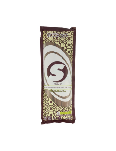 Pasta Sin Gluten Bio de Trigo Sarraceno y Batata 250g King Soba