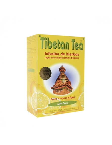 Té Tibetano Limón 90 Filtros x 2g  Sabor Natural y Saludable
