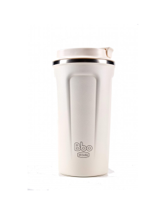 Vaso Termo Irisana Bbo19 Blanco Acero Inoxidable 450 ml