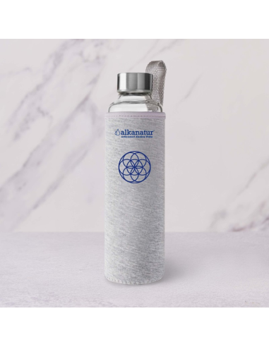 Botella de borosilicato 500ml de Alkanatur