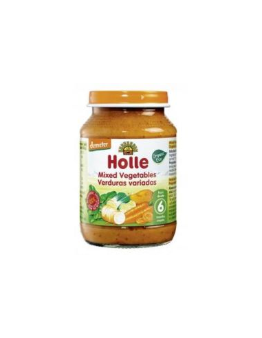 Potito Verduras Variadas Holle 190g Demeter 6 Meses
