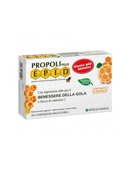 Pack 2 Epid Naranja 20 Comprimidos Specchiasol - Salud Natural