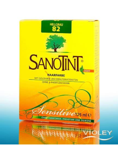 SANOTINT® Sensitive 82 Gris Claro – Tinte Suave y Natural