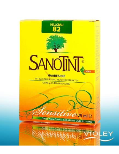 SANOTINT® Sensitive 82 Gris Claro – Tinte Suave y Natural