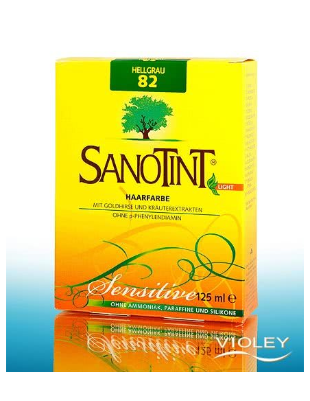 SANOTINT® Sensitive 82 Gris Claro – Tinte Suave y Natural