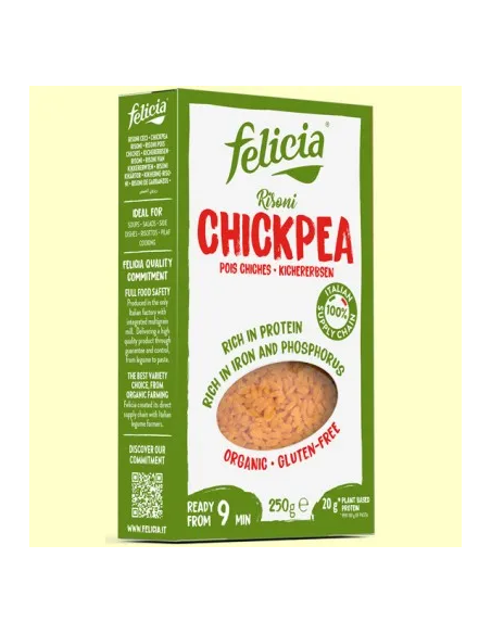 Risoni De Garbanzo 250 gramos Bio Sg de Felicia