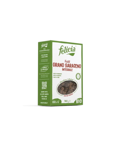 Fusilli De Trigo Sarraceno Integral 250 gramos Bio Sg de Felicia