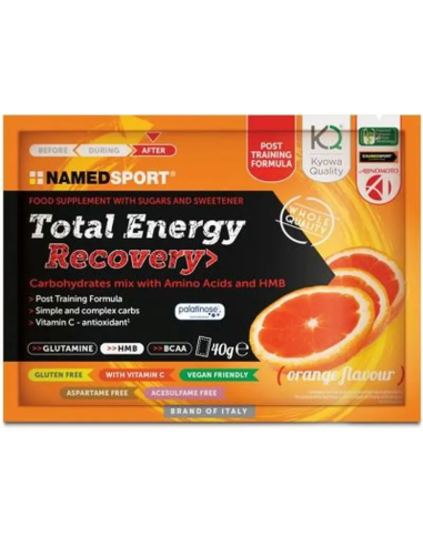 Total Energy Recovery Orange 32Bolsitas. de Named Sport